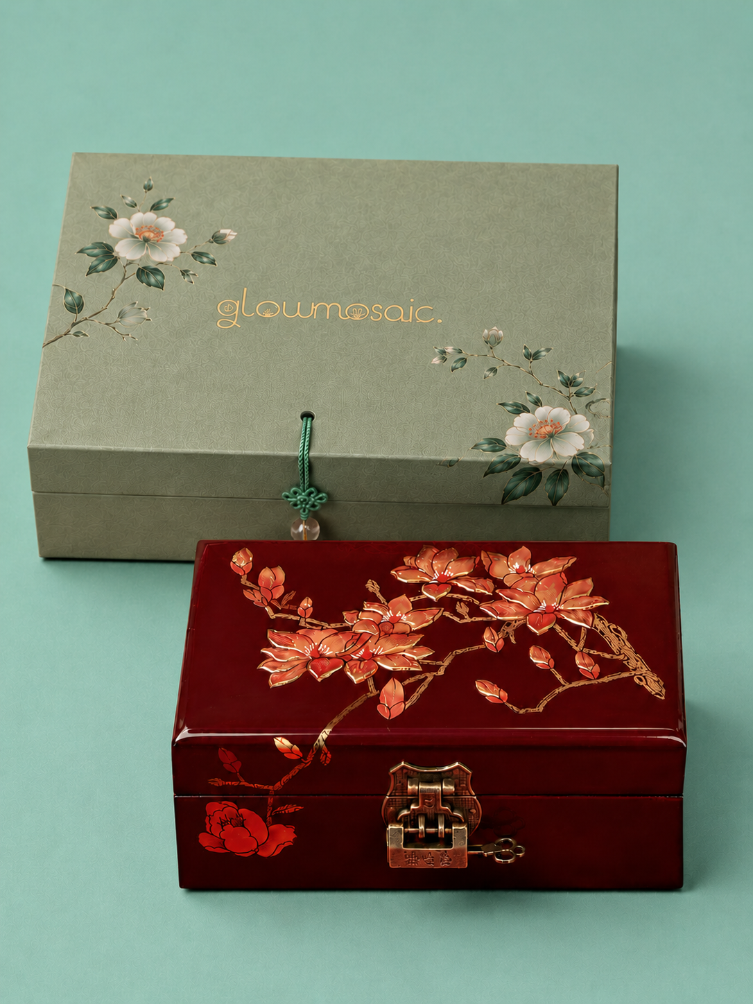 Pingyao Royal Heritage Wedding Jewelry Case