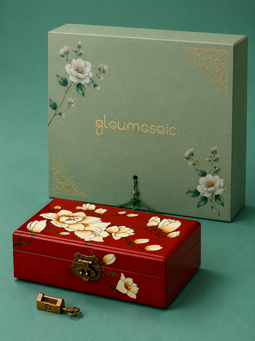 Pingyao Heritage Lacquer Jewelry Keepsake Box