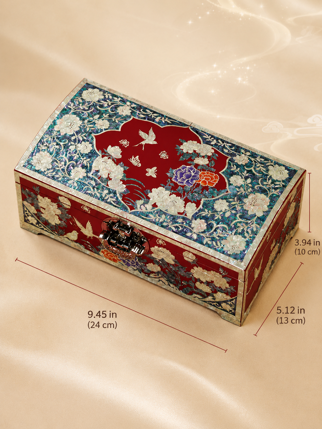 Bride’s Heritage Dowry Jewelry Keepsake Box