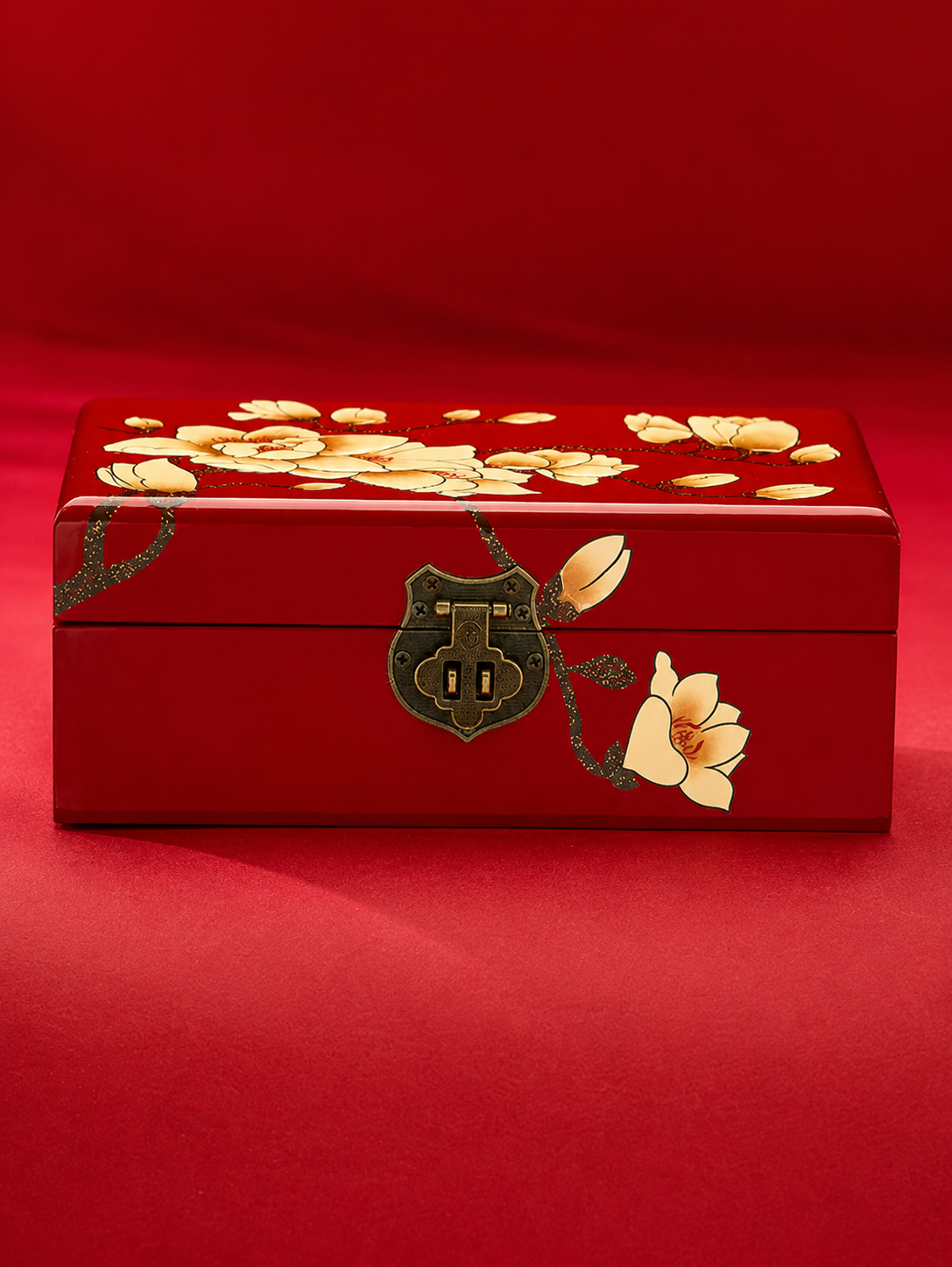 Pingyao Heritage Lacquer Jewelry Keepsake Box