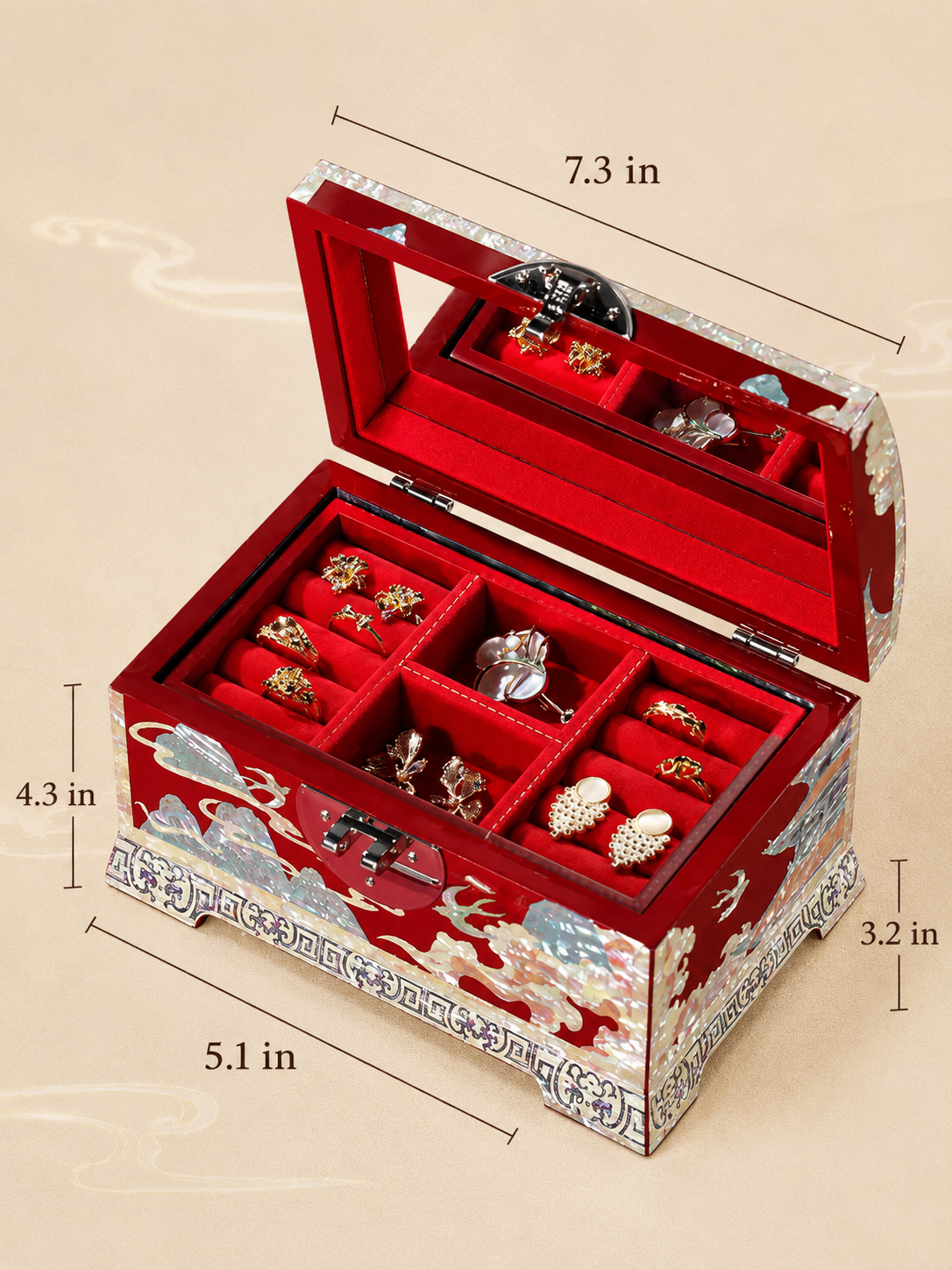 EverLove Engagement Jewelry Storage Box