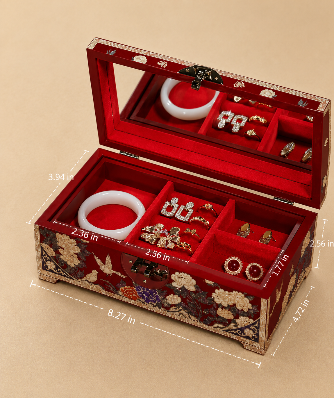 Bride’s Heritage Dowry Jewelry Keepsake Box