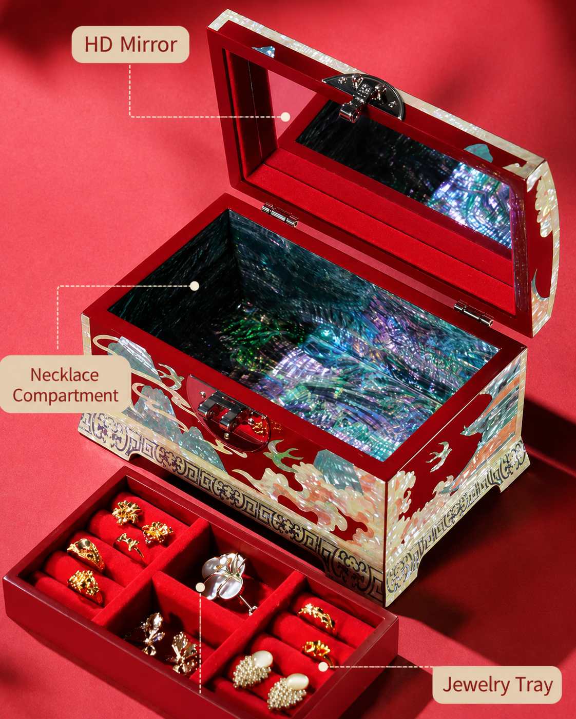 EverLove Engagement Jewelry Storage Box