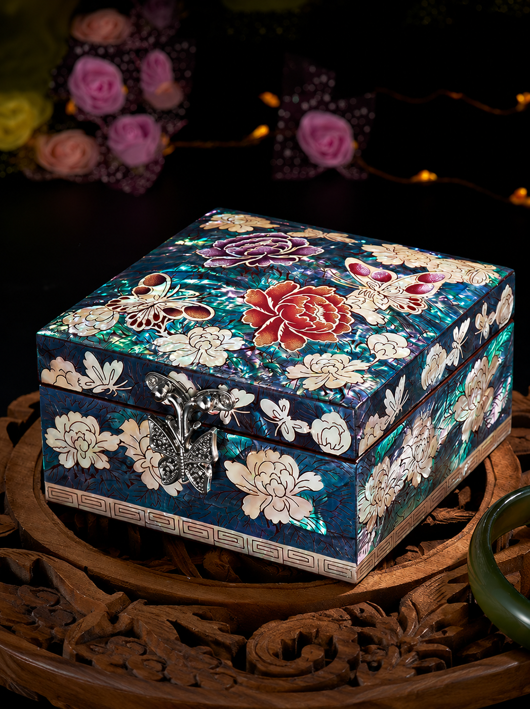 Timeless Shell Memory Jewelry Gift Box