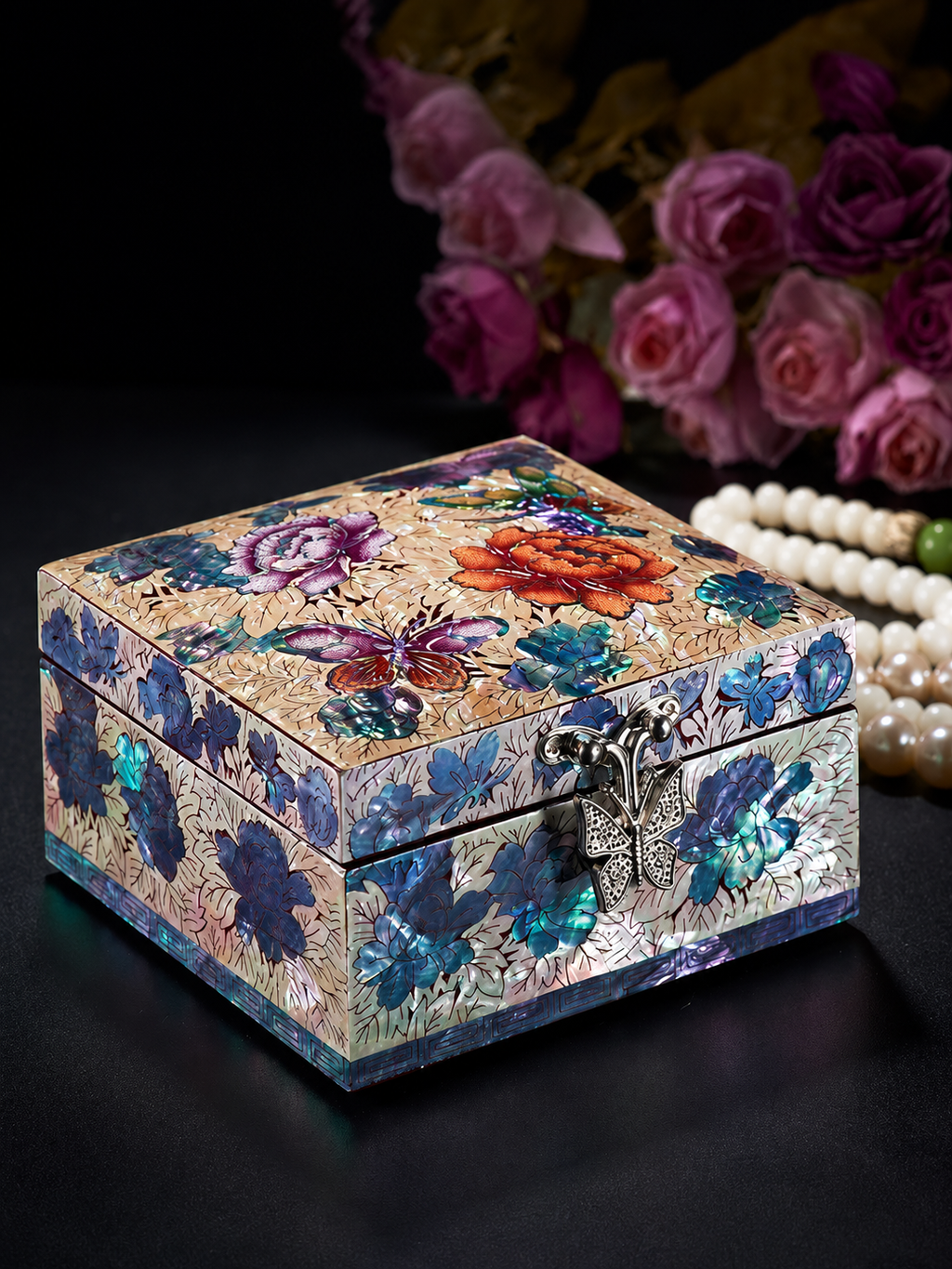 Timeless Shell Memory Jewelry Gift Box